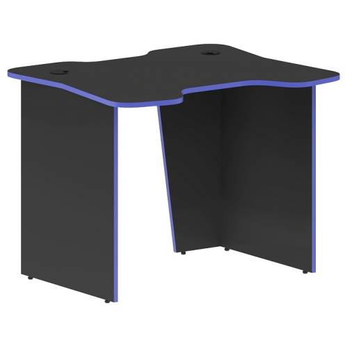 Стол компьютерный SKL 100CB Антрацит/Синий 1000х850х755 SKILLL Стол компьютерный SKL 100CB Антрацит/Синий 1000х850х755 SKILLL