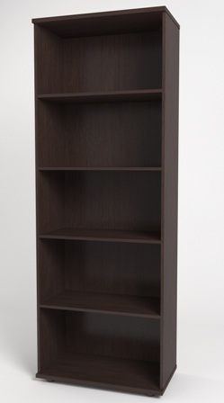 МОНОЛИТ ШМ 44.14 Стеллаж высокий 740х390х2050 дуб венге МОНОЛИТ ШМ 44.14 Стеллаж высокий 740х390х2050 дуб венге