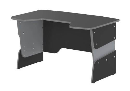 Стол компьютерный игровой (1уп) STG 1385 Антрацит/Металлик 1360х850х750 Стол компьютерный игровой (1уп) STG 1385 Антрацит/Металлик 1360х850х750