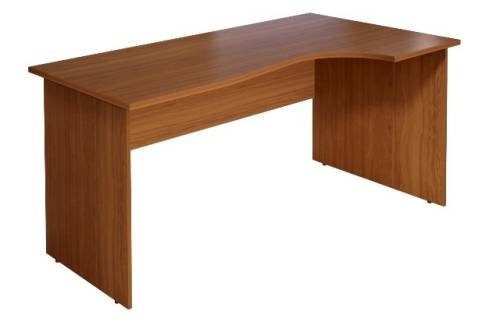 МОНОЛИТ СМ 4.3 Стол криволинейный 1400х900(700)х750 правый орех МОНОЛИТ СМ 4.3 Стол криволинейный 1400х900(700)х750 правый орех