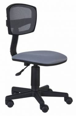 Кресло детское Бюрократ CH-299/G/15-48 спинка сетка серый сиденье серый 15-48