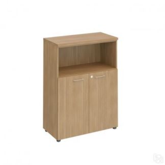 ПАТРИОТ ПТ 763 Шкаф для док-в средний полузакрытый, 900х460х120, Сакура