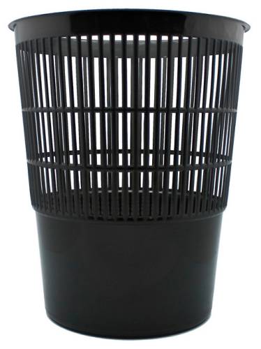 Корзина для бумаг круглая 14л. пластик сетчатый