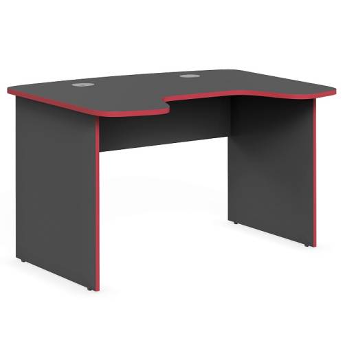 Игровой компьютерный стол SKILLL STG 1385.1, антрацит/красный, 1360х850х750 мм 