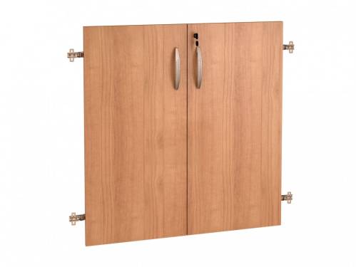 АЛЬФА 61.59 Двери с замком ДСП (76х79) ольха