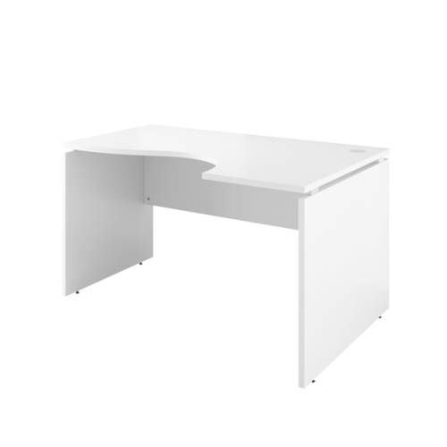 ДУБЛИН ДБ 07.30 Стол криволинейный правый 1400х900х750 Белый 