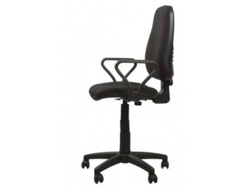 Кресло Юпитер с подлокотниками "Самба" TW-11 сетка чёрная