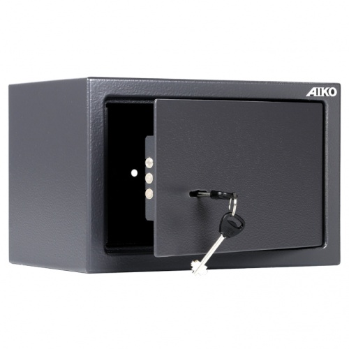 Сейф AIKO T-200 KL (200x310x200 внешние размеры, 4,5 кг., тип замка ключевой)