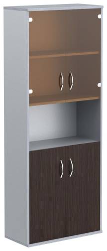 IMAGO Шкаф СТ-1.4 Беларусь Белый/Венге Магия (стекло/ниша/дерево) 770*365*1975 IMAGO Шкаф СТ-1.4 Беларусь Белый/Венге Магия (стекло/ниша/дерево) 770*365*1975