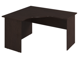МОНОЛИТ СМ 27.14 Стол рабочий, левый 1400х1200х750 венге
