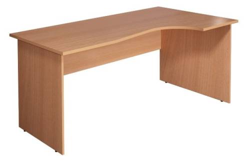 МОНОЛИТ СМ 6.1 Стол криволинейный правый, 1600 х 900(700) х 750, ЛДСП 22/16 мм, бук МОНОЛИТ СМ 6.1 Стол криволинейный правый, 1600 х 900(700) х 750, ЛДСП 22/16 мм, бук