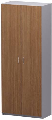 2554, Шкаф закрытый «Бюджет», цвет: Орех Онтарио,Размер (ВхШхГ):1810х716х349 мм 2554, Шкаф закрытый «Бюджет», цвет: Орех Онтарио,Размер (ВхШхГ):1810х716х349 мм