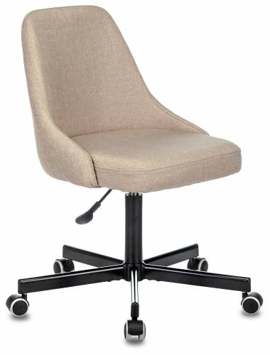 Кресло Бюрократ CH-340м миндальный каппучино 38-402 крестовина металл CH-340м/402 CAPPU