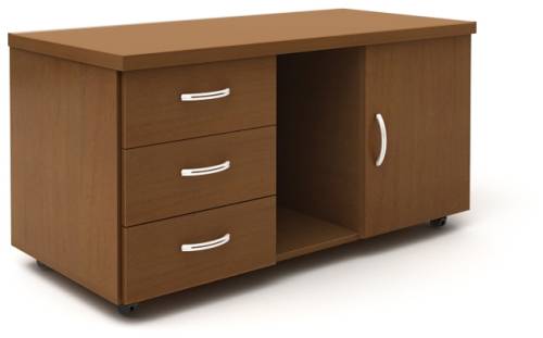 ЭТАЛОН КЭ 14 Тумба выкатная широкая 1100х520х580 орех