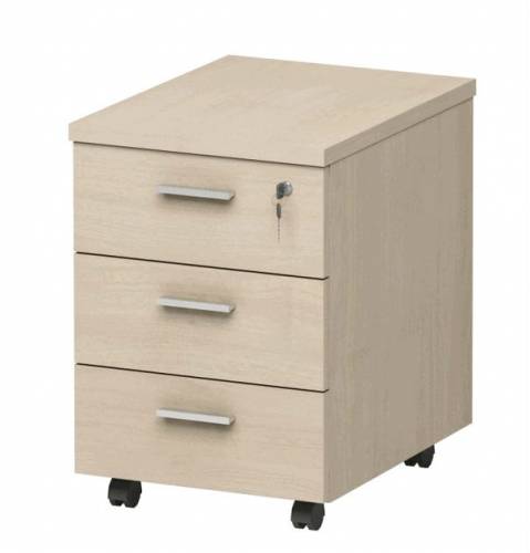 Кубика 2501Тумба выкатная (с замком) (402765) (430 Дуб Шамони светлый)