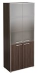 ВЕКТОР/ОМЕГА КВ202.26 Шкаф с тонир.стек(КВ85+КВ70+КВ69+КВ72л+КВ72пКВ25),818х400х2052, честерфилд тем