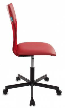 Кресло Бюрократ CH-1399, RED спинка сетка красный сиденье красный искусственная кожа крестовина мета
