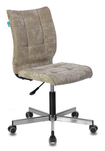 Кресло Бюрократ CH-330M, LT-21 без подлокотников песочный крестовина металл Кресло Бюрократ CH-330M, LT-21 без подлокотников песочный крестовина металл