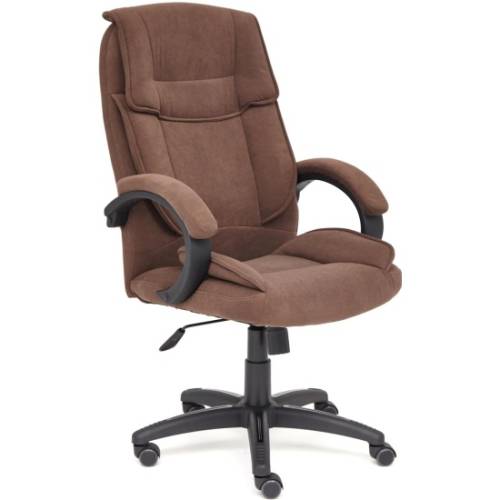 Кресло TETCHAIR OREON флок, коричневый,6
