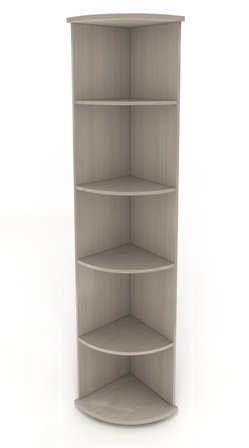 МОНОЛИТ УМ 46.15 Колонка угловая высокая 370х370х2050 дуб молочный