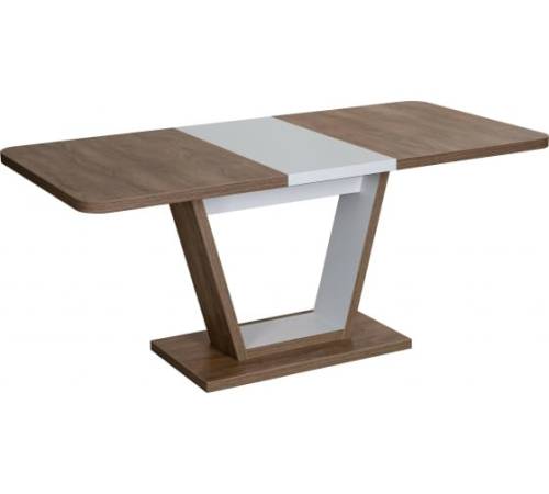 Стол обеденный VOX раздвижной ЛДСП, 132-172x85x75,5 см, Дуб Канзас/Пепел Стол обеденный VOX раздвижной ЛДСП, 132-172x85x75,5 см, Дуб Канзас/Пепел