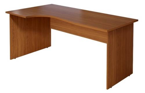 МОНОЛИТ СМ 7.3 Л Стол криволинейный 1600х900(700)х750 левый орех МОНОЛИТ СМ 7.3 Л Стол криволинейный 1600х900(700)х750 левый орех