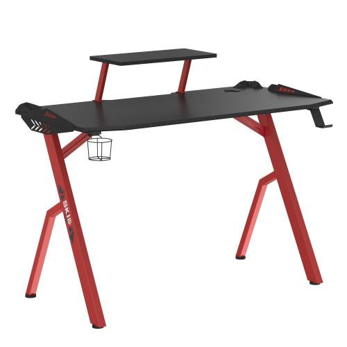 Стол компьютерный игровой Skyland Skill CTG-001 черный/красный 1200х600х750 Стол компьютерный игровой Skyland Skill CTG-001 черный/красный 1200х600х750