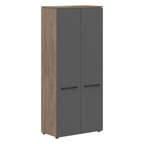 MORRIS TREND Шкаф с глухими дверьми MHC 85.1, Антрацит/Кария Пальмира, 854*423*1956