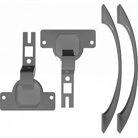 МОДЕРН ФС03 Фурнитура на стекло к двери КЭ36