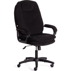 Кресло TETCHAIR COMFORT LT (22) флок, черный, 35