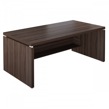 ВЕКТОР КВ 2.26 Стол руководителя 1800*900*770, ЛДСп 48 мм, честерфилд тёмный