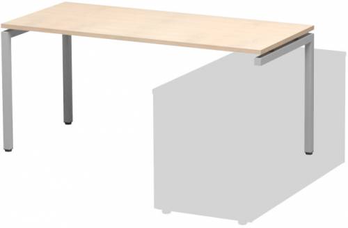Старк 2261 Стол рабочий правый 1600 (402723, 402676, 402678, 402687) (430 Дуб Шамони светлый)