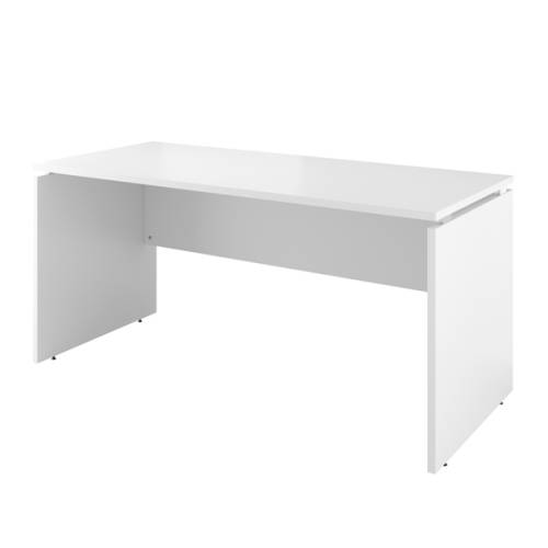 ДУБЛИН ДБ 04.30 Стол прямой 1600х700х750 белый, ЛДСп 25 и 18 мм