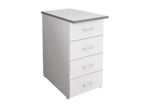 МОНОЛИТ КМ 26.11 Тумба приставная (ТМ 05.11+ТМ02.11), 400х600х750 серый