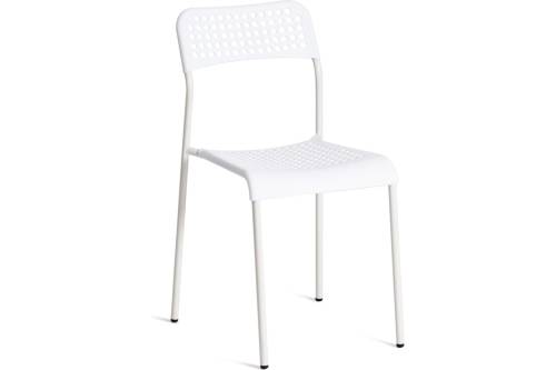 Стул TetChair ADDE (mod. C-049) металл/пластик, 39 х 49 х 78 см, белый